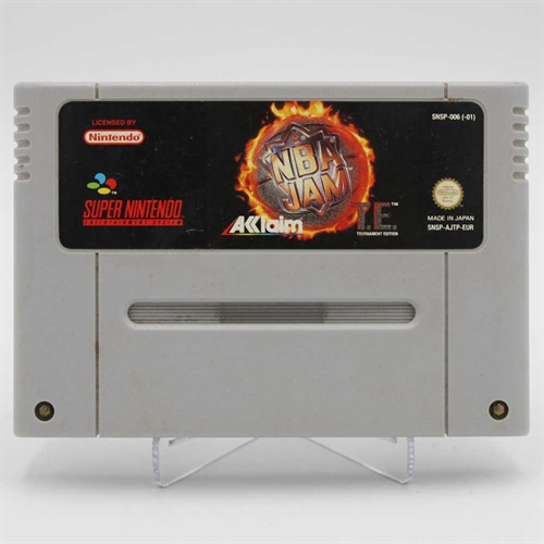 NBA Jam Tournament Edition - SNES - Cartridge - (EUR) (B Grade) (Genbrug)